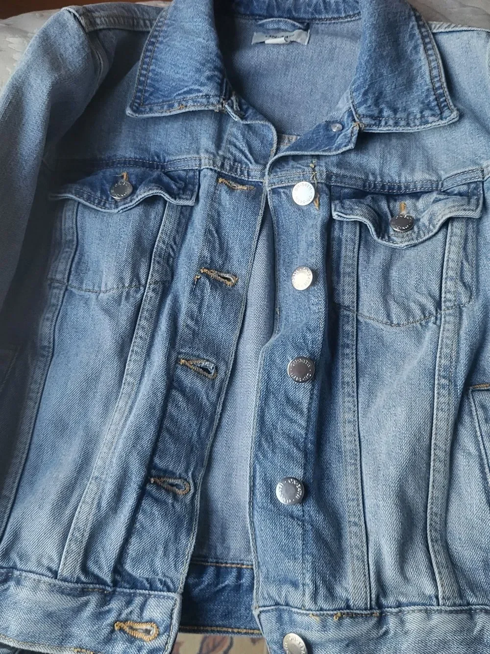Classic Light Blue Denim Jacket - Women's Jean Jacket